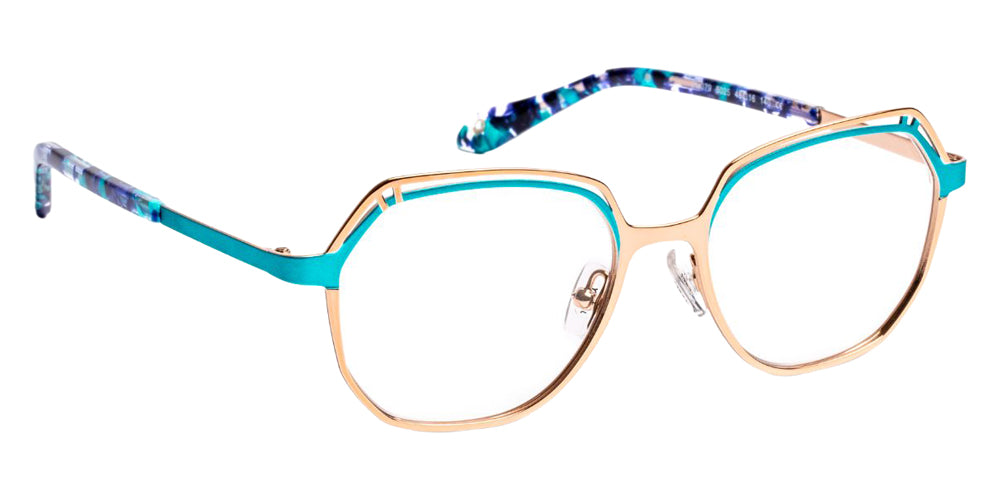 J.F. Rey PM079 5025 48 - Rose Gold Shiny/Turquoise #id:jfrpm0795025_s:102100