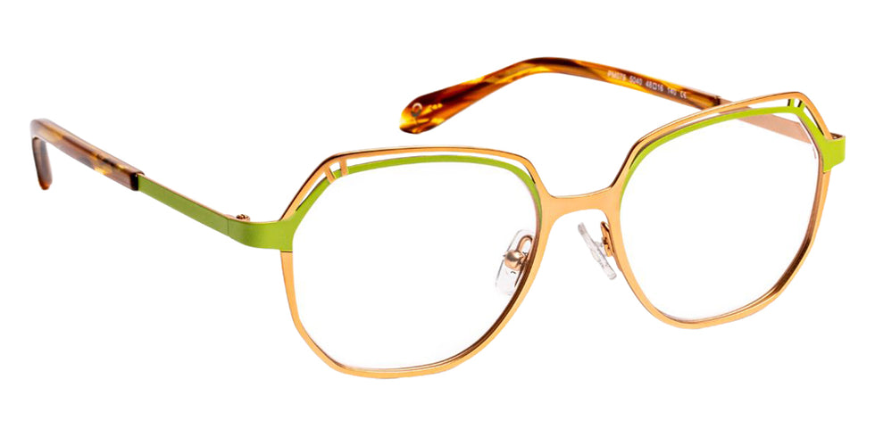 J.F. Rey PM079 5040 48 - Satin Gold/Green #id:jfrpm0795040_s:104100
