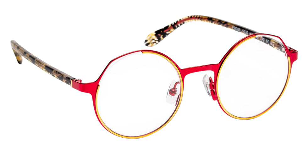 J.F. Rey PM088 5030 45 - Shiny Gold/Red Satin #id:jfrpm0885030_s:102105