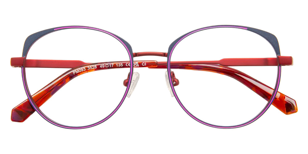 J.F. Rey PM093 3528 49 - Burgundy/Blue/Purple Fluorescent #id:jfrpm0933528_s:102100