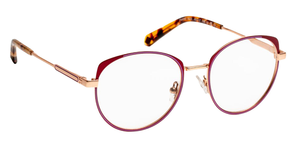 J.F. Rey PM093 5535 49 - Rose Gold/Red Dark/Lilac #id:jfrpm0935535_s:106105