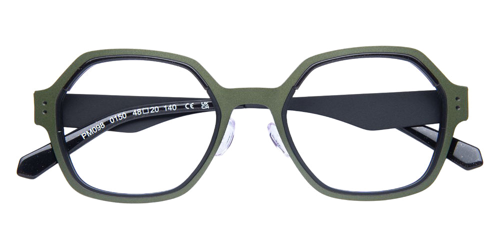 J.F. Rey PM098 0150 48 - Khaki/Black Glitter/Matte Black #id:jfrpm0980150_s:100100