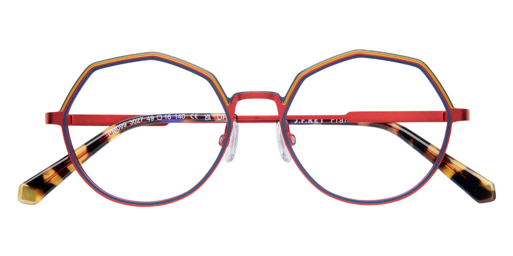 J.F. Rey PM099 3027 49 - Red/Navy/Mustard #id:jfrpm0993027_s:102100