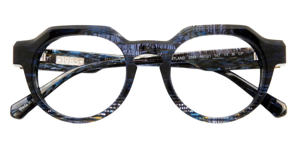 J.F. Rey Portland 2595 49 - Blue Striped/Blue Laine #id:jfrportland2595_s:102100