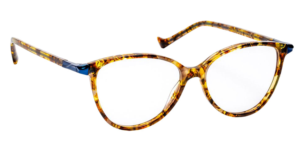 J.F. Rey Quadri 7070 51 - Tortoiseshell/Blue #id:jfrquadri7070_s:102100