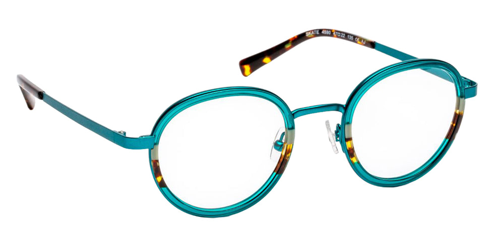 J.F. Rey Skate 4590 47 - Turquoise/Tortoiseshell #id:jfrskate4590_s:108100