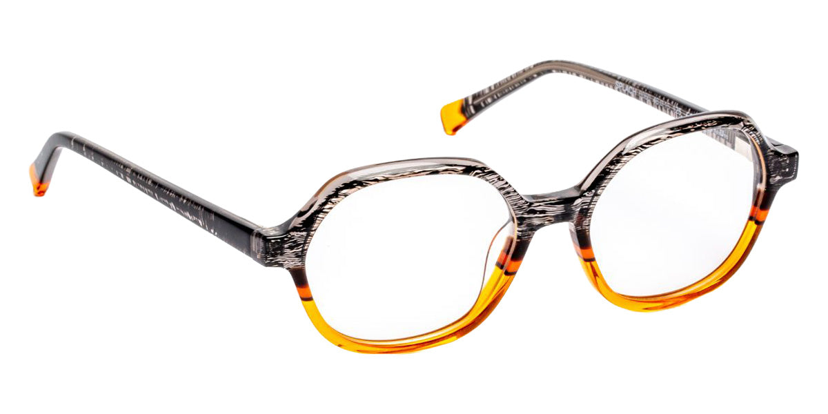 J.F. Rey Splach 0060 46 - Black/Orange #id:jfrsplach0060_s:100100