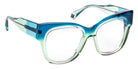 J.F. Rey Virginia 2614 53 - Gradient Blue/Green/Crystal #id:jfrvirginia2614_s:102105