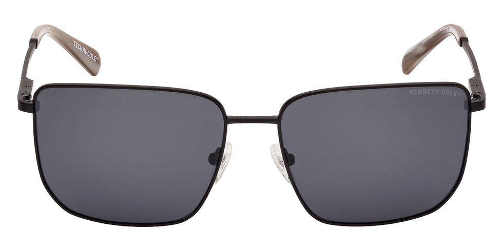 Kenneth Cole KC7268 02D 59 - Matte Black / Smoke Polarized #id:kc726802d_s:100100