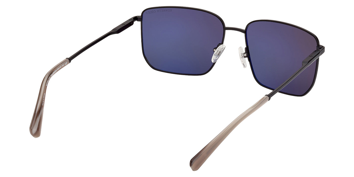 Kenneth Cole KC7268 02D 59 - Matte Black / Smoke Polarized #id:kc726802d_s:100125