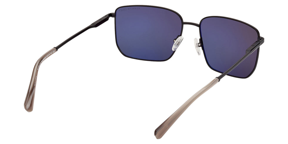 Kenneth Cole KC7268 02D 59 - Matte Black / Smoke Polarized #id:kc726802d_s:100125