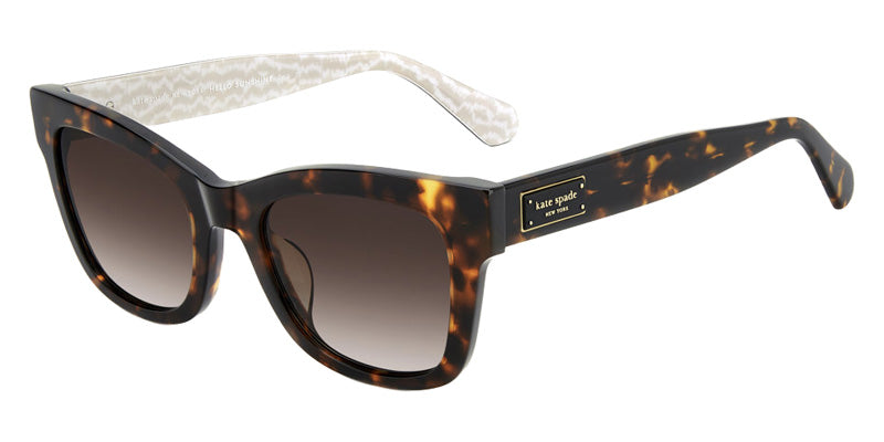 Kate Spade KS DEE 2/G/S 01NRLA 51 - Havana Pattern Beige #id:ksdee2gs01nrla_s:100105