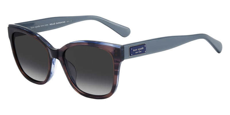 Kate Spade TH 2386 0TI7 56 - Blue Red Multi / Gray Shaded Polarized #id:ksfatimah2s0qffwj_s:108105