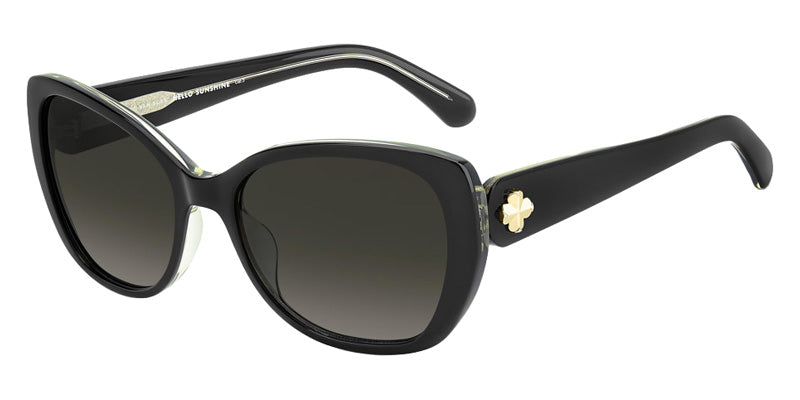 Kate Spade TH 2392 0086 51 - Black Yellow / Dark Gray Shaded #id:ksjalisa2gs071c9o_s:104105