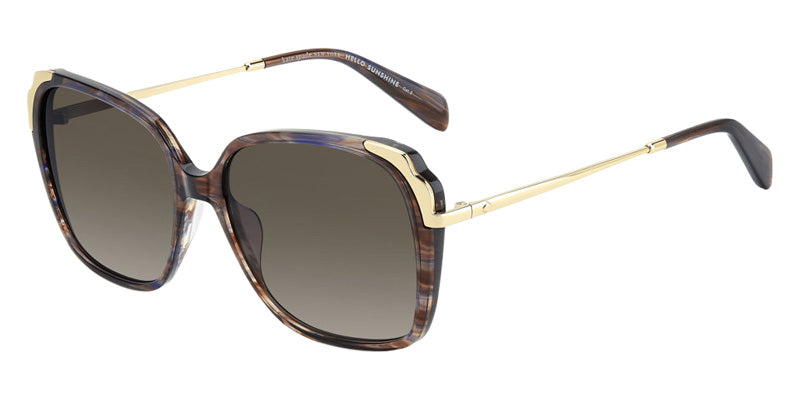 Kate Spade TH 2397/US 005L 52 - Red Havana / Brown Shaded #id:kskenley2gs00ucha_s:100105