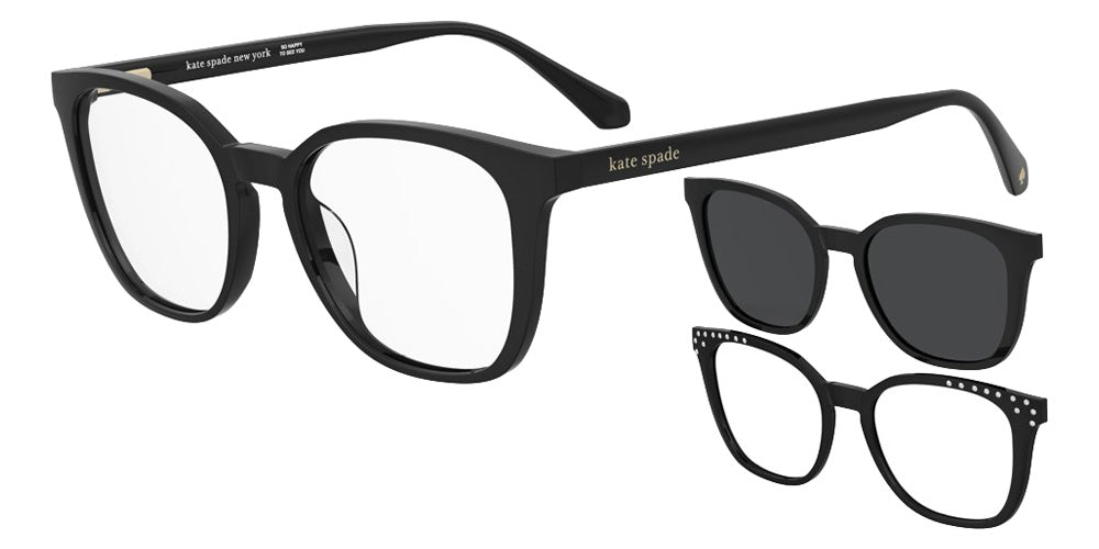 Kate Spade KS NEA 2/C2 0807M9 52 - Black / Gray Polarized #id:ksnea2c20807m9_s:102100
