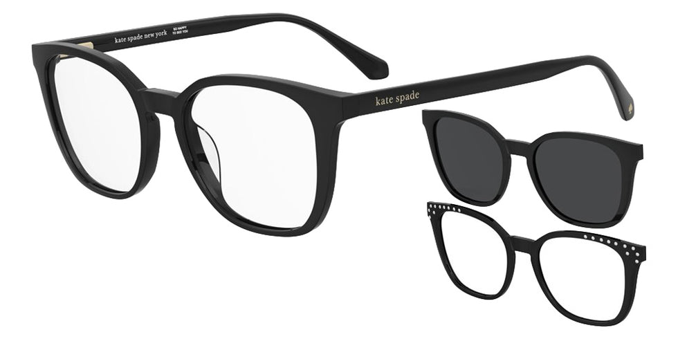 Kate Spade KS NEA 2/C2 0807M9 52 - Black / Gray Polarized #id:ksnea2c20807m9_s:102100