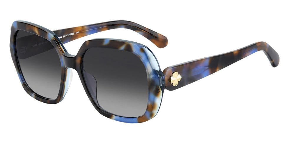 Kate Spade KS NORINA 2/G/S 0JBW9O 57 - Blue Havana / Dark Gray Shaded #id:ksnorina2gs0jbw9o_s:106105