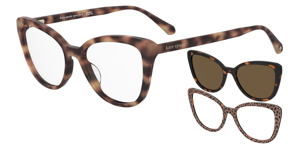 Kate Spade KS RAGAN 2/C2 0WR9SP 52 - Brown Havana / Brown Polarized #id:ksragan2c20wr9sp_s:102100
