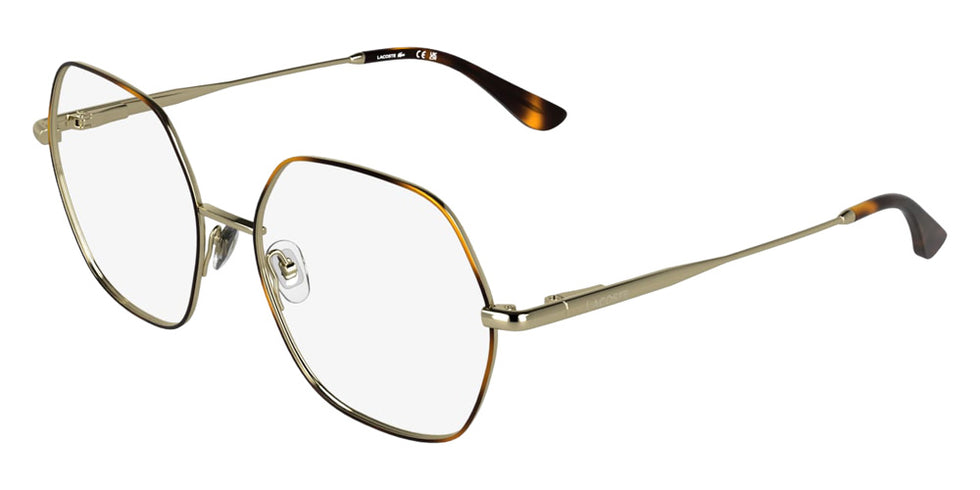 Lacoste L2327 714 55 - Gold Havana #id:lal2327714_s:104105