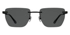 Lacoste L282S 002 55 - Matte Black/Gray #id:lal282s002_s:100100