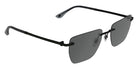 Lacoste L282S 002 55 - Matte Black/Gray #id:lal282s002_s:100135