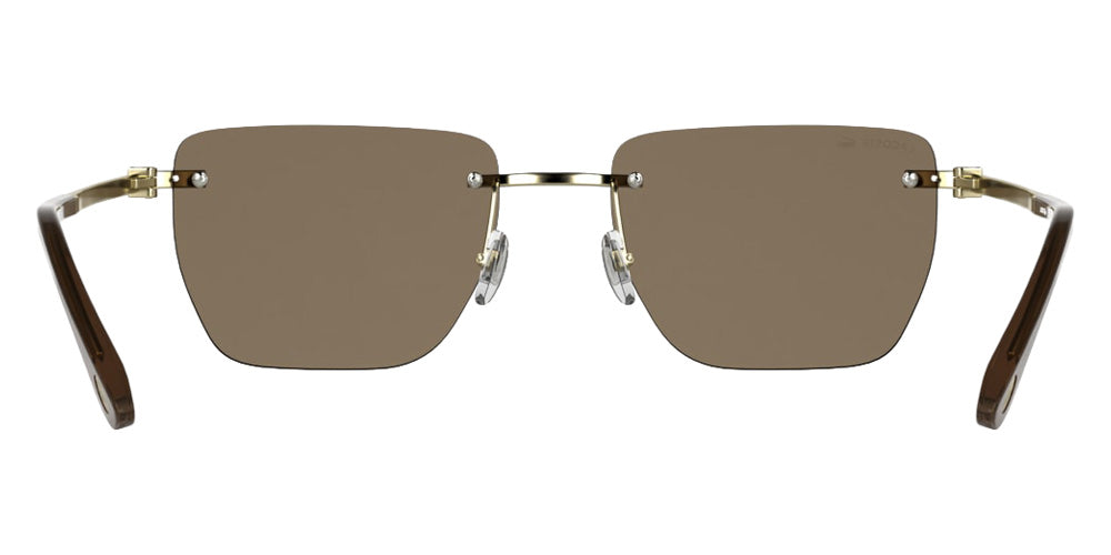 Lacoste L282S 713 55 - Matte Gold/Brown #id:lal282s713_s:106120