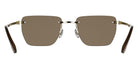 Lacoste L282S 713 55 - Matte Gold/Brown #id:lal282s713_s:106120