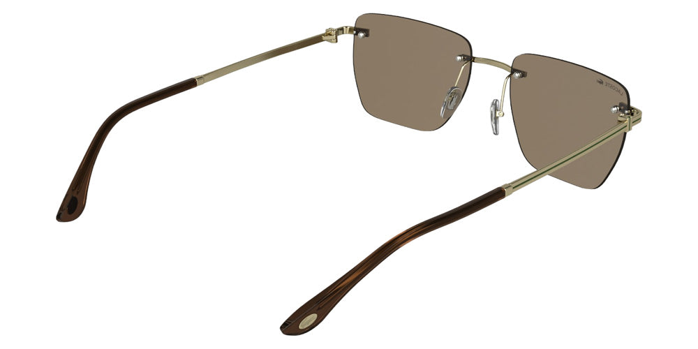 Lacoste L282S 713 55 - Matte Gold/Brown #id:lal282s713_s:106125