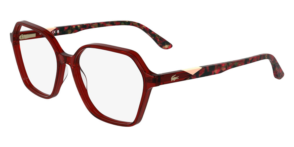 Lacoste L2988 615 55 - Trasnparent Red #id:lal2988615_s:104105