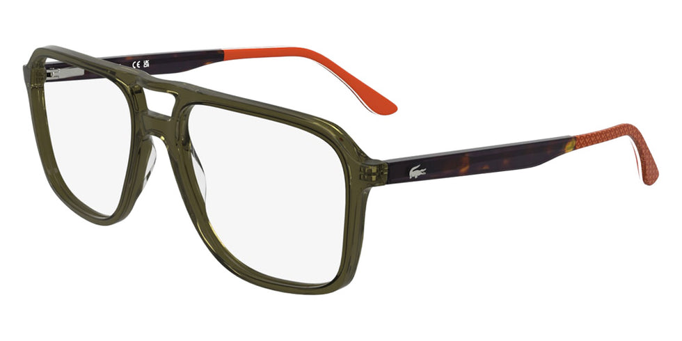 Lacoste L2991 275 58 - Transparent Khaki Brown #id:lal2991275_s:108105