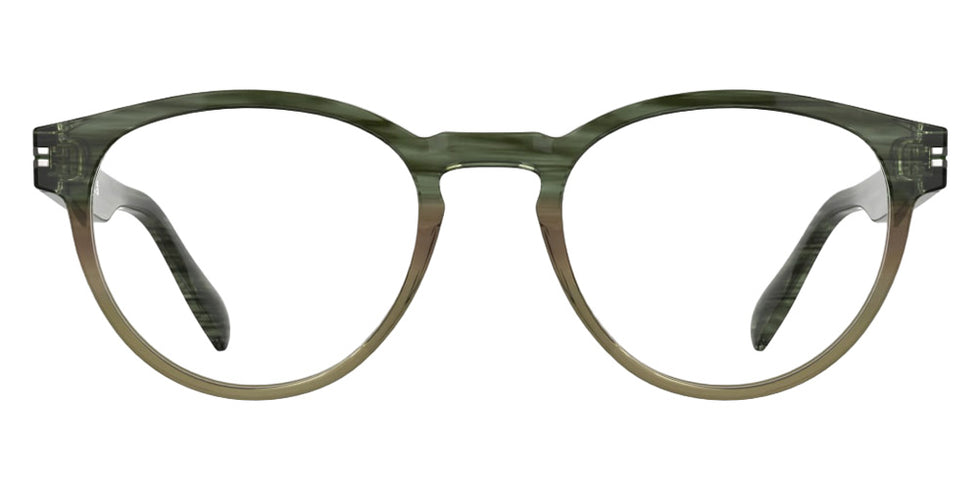 Lacoste L4023 313 51 - Striped Gradient Olive Brown #id:lal4023313_s:106100