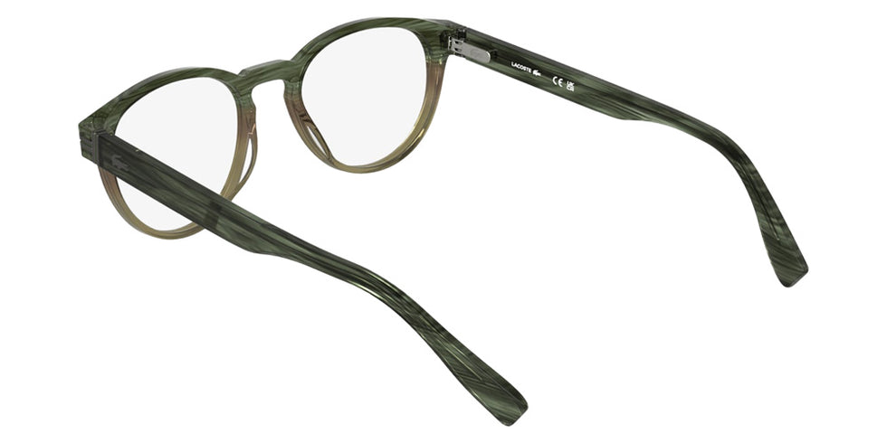 Lacoste L4023 313 51 - Striped Gradient Olive Brown #id:lal4023313_s:106115
