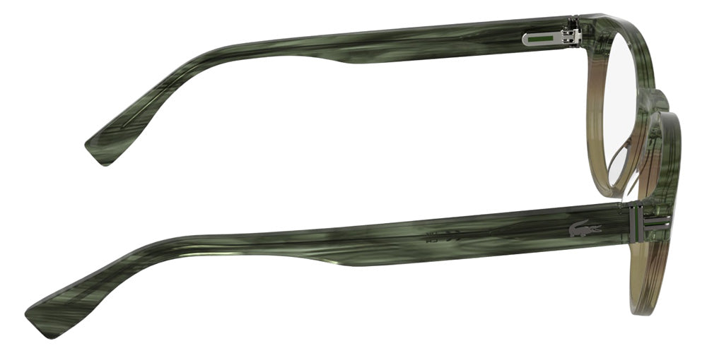 Lacoste L4023 313 51 - Striped Gradient Olive Brown #id:lal4023313_s:106130