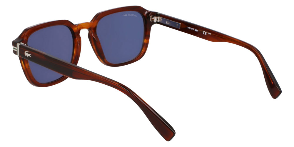 Lacoste L6046S 210 52 - Striped Brown #id:lal6046s210_s:100115