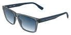 Lacoste L6100S 038 57 - Transparent Gray #id:lal6100s038_s:102105