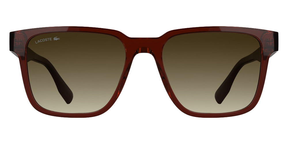 Lacoste L6101S 204 55 - Transparent Dark Brick #id:lal6101s204_s:102100