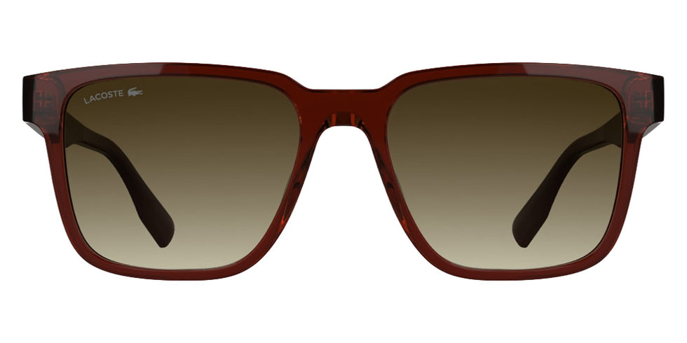 Lacoste L6101S 204 55 - Transparent Dark Brick #id:lal6101s204_s:102100