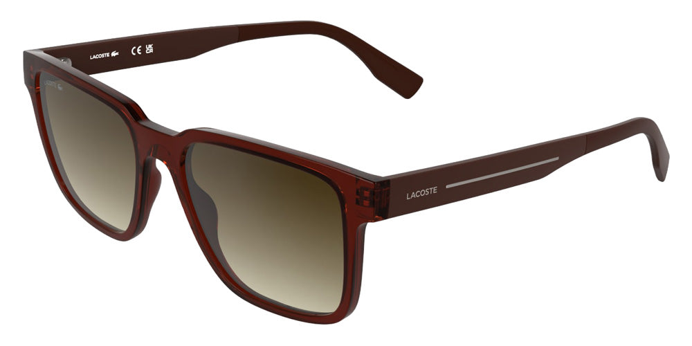 Lacoste L6101S 204 55 - Transparent Dark Brick #id:lal6101s204_s:102105