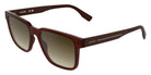 Lacoste L6101S 204 55 - Transparent Dark Brick #id:lal6101s204_s:102105