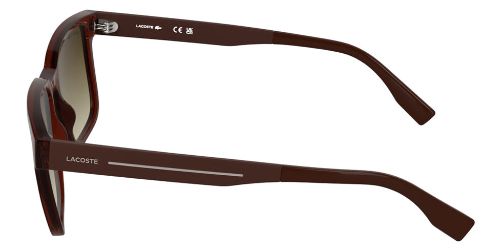 Lacoste L6101S 204 55 - Transparent Dark Brick #id:lal6101s204_s:102110