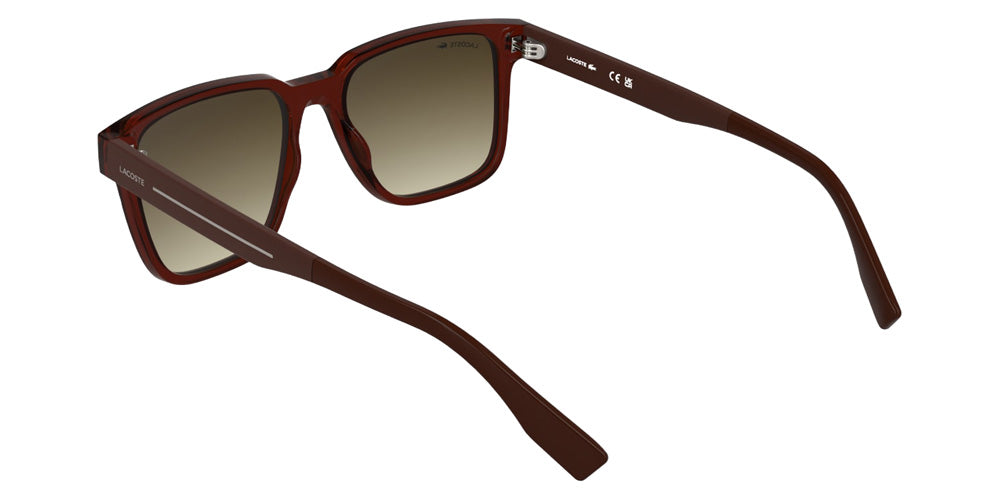 Lacoste L6101S 204 55 - Transparent Dark Brick #id:lal6101s204_s:102115