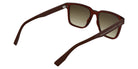 Lacoste L6101S 204 55 - Transparent Dark Brick #id:lal6101s204_s:102125