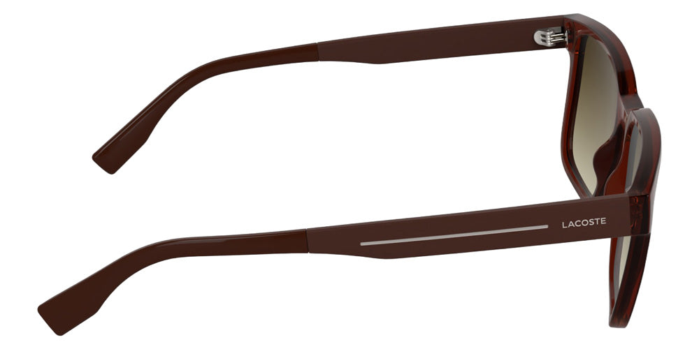 Lacoste L6101S 204 55 - Transparent Dark Brick #id:lal6101s204_s:102130