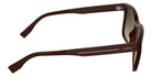 Lacoste L6101S 204 55 - Transparent Dark Brick #id:lal6101s204_s:102130