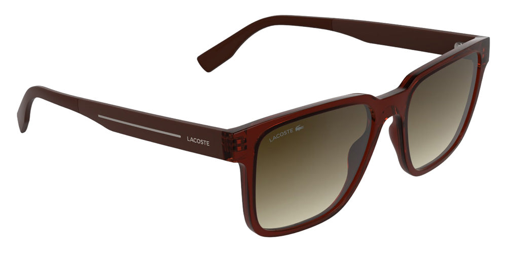 Lacoste L6101S 204 55 - Transparent Dark Brick #id:lal6101s204_s:102135