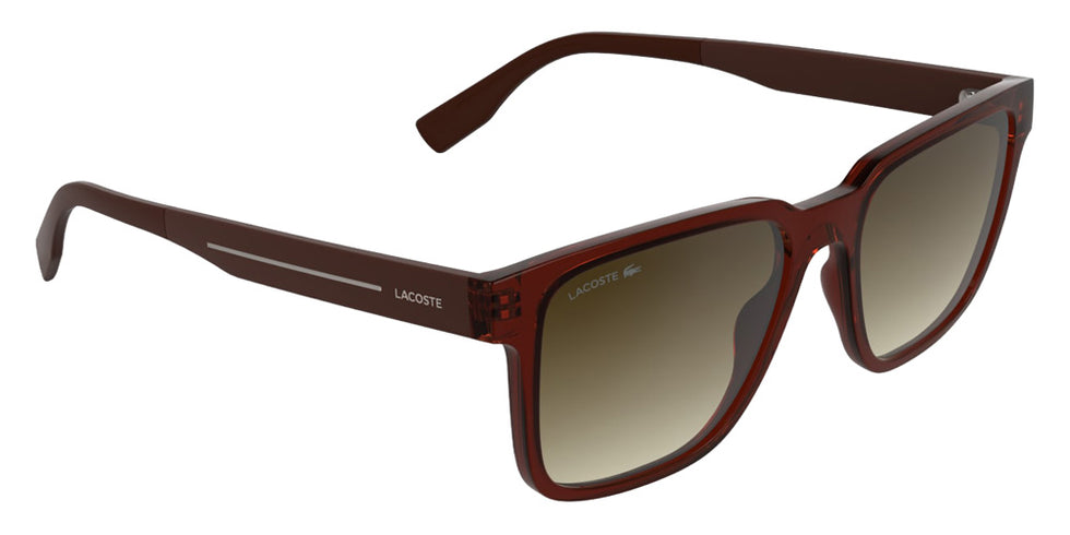 Lacoste L6101S 204 55 - Transparent Dark Brick #id:lal6101s204_s:102135