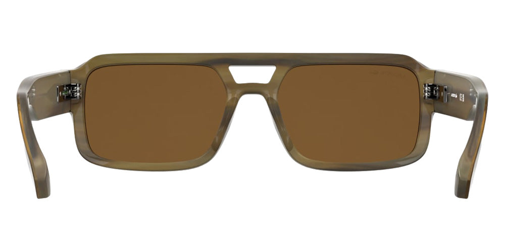 Lacoste L6102S 210 56 - Striped Brown #id:lal6102s210_s:104120