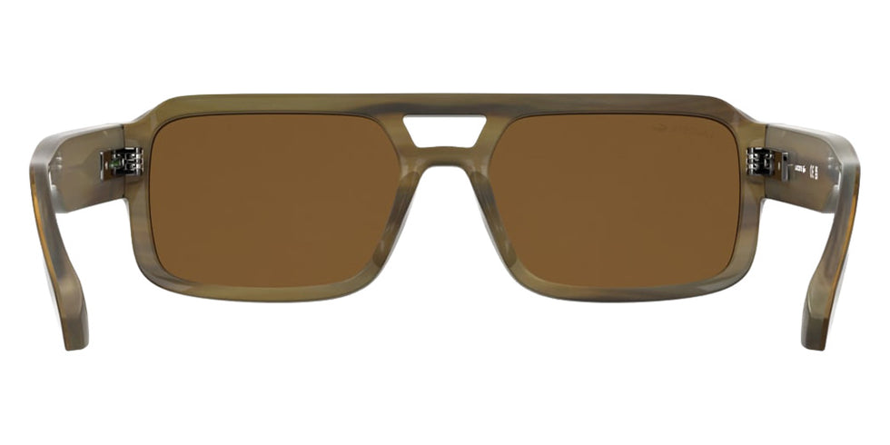 Lacoste L6102S 210 56 - Striped Brown #id:lal6102s210_s:104120