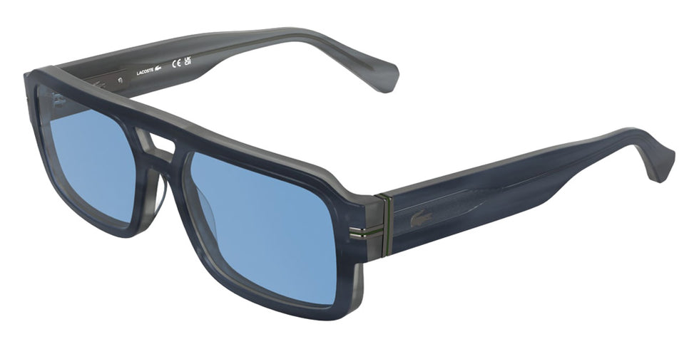 Lacoste L6102S 410 56 - Striped Blue #id:lal6102s410_s:106105